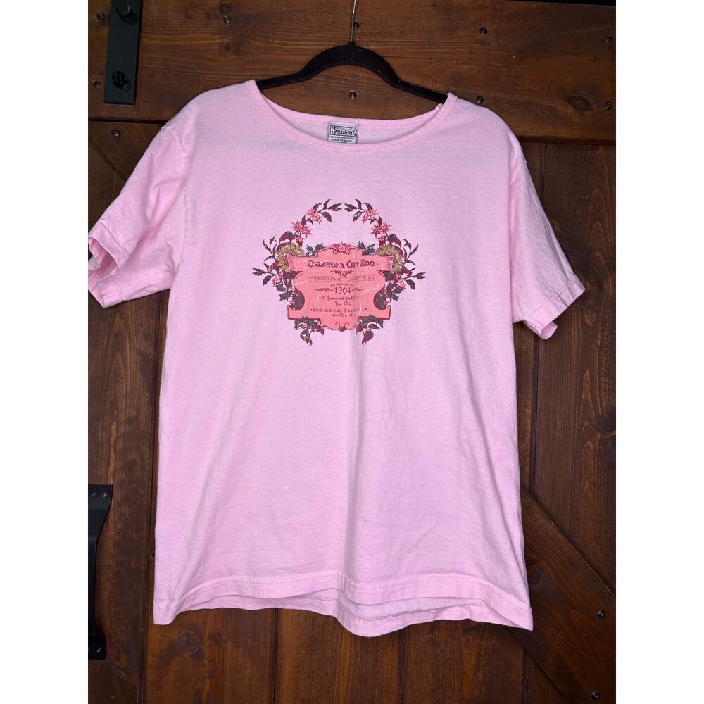 Vintage Gaziani women’s large Oklahoma City Zoo T shirt